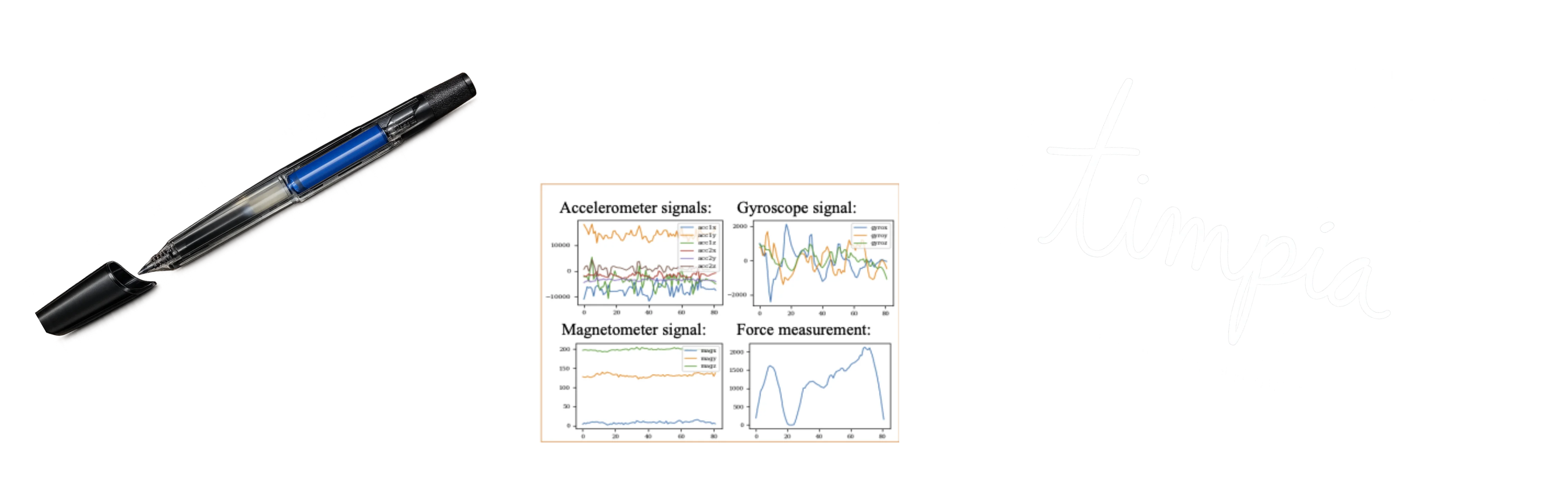 WriteED pen cutaway showing internal components